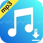 mp3 downloader music download android application logo